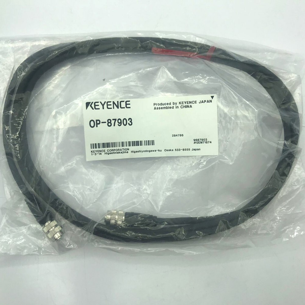 KEYENCE OP-87903 Sensor Head Cable 2m New✦KD