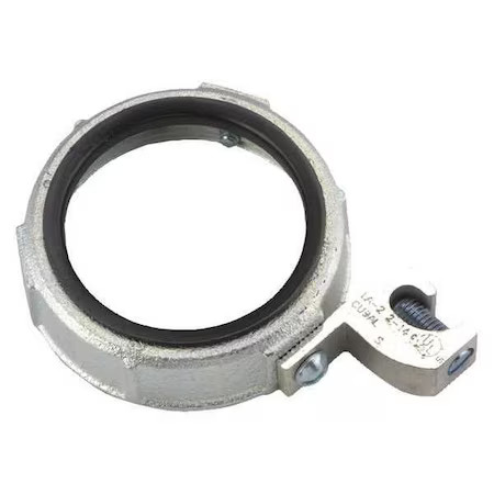Raco 1262Dc Imc Bushing, 1/2 In, Threaded, Iron, Plain, Gray
