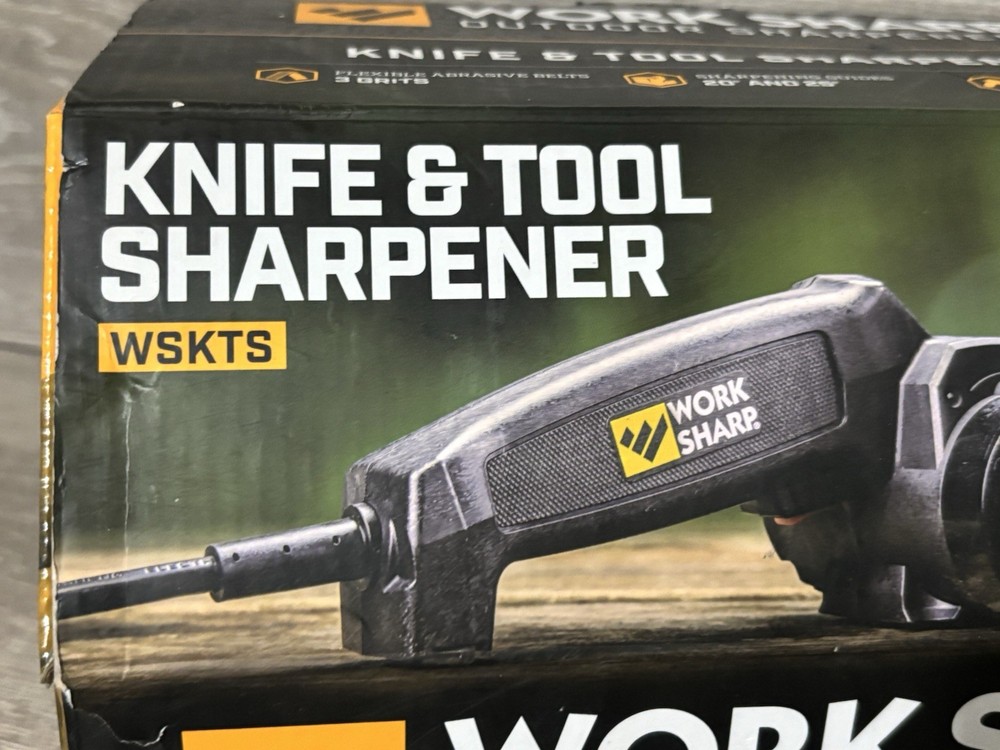 Sharpener - Work Sharp Knife & Tool Sharpener - Black (WSKTS)