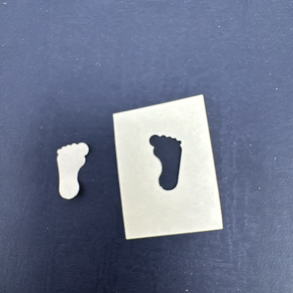 CREATIVE MEMORIES Footprint PAPER PUNCH Border Maker EUC