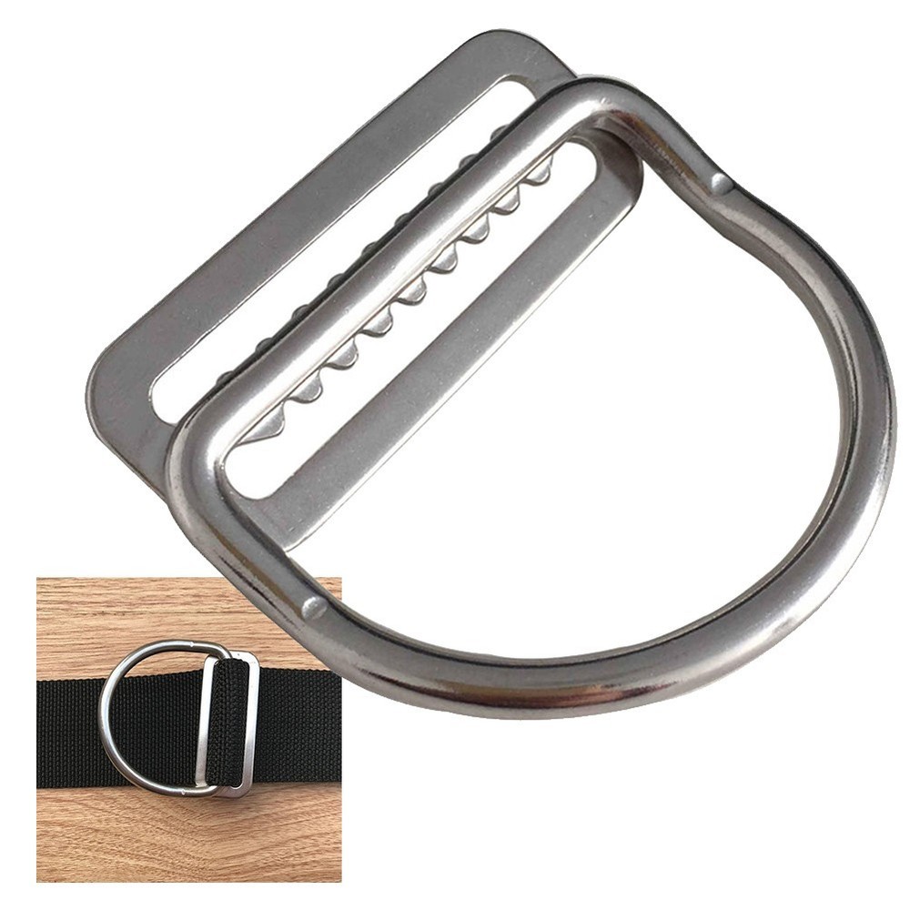 Scuba Diving D-Ring Webbing Keeper Clip Webbing Strap Keeper For BCD-Accessories