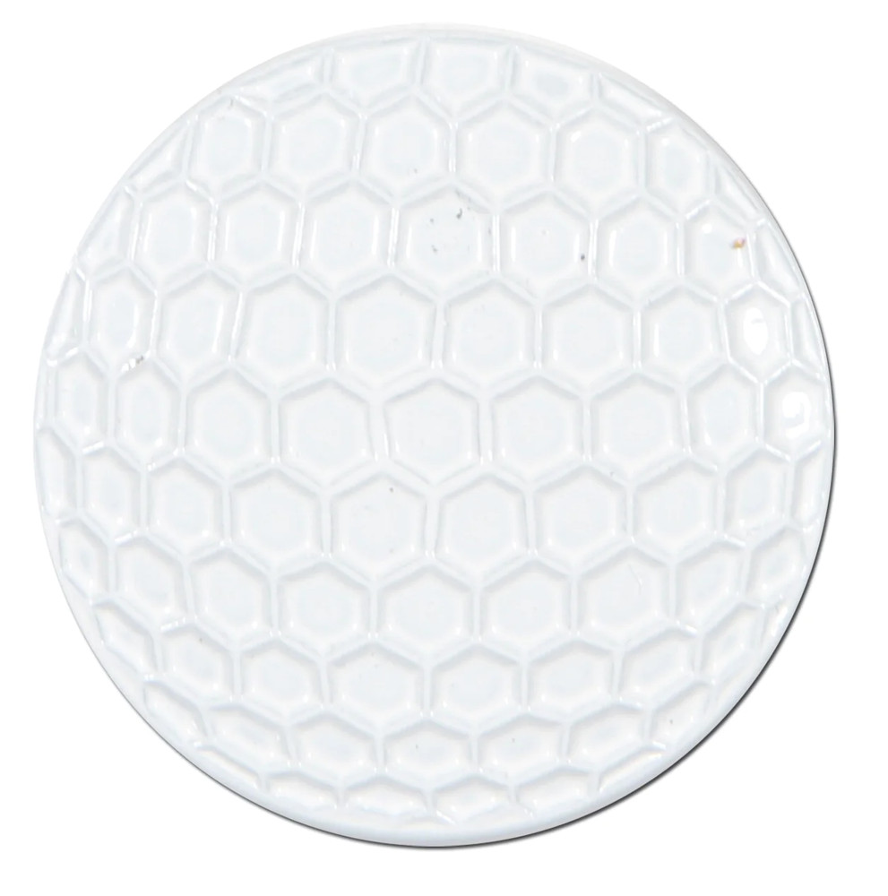 White Golf Ball Marker