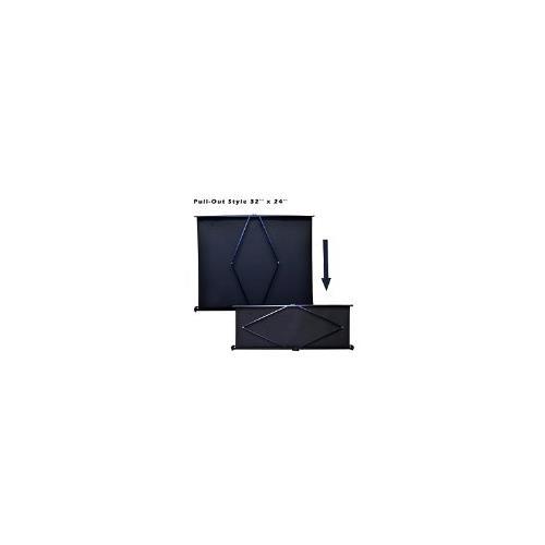 Pyle PRJTP46 40" Projector Screen, mobile Pull-Out Style Portable(32'' x 24'')