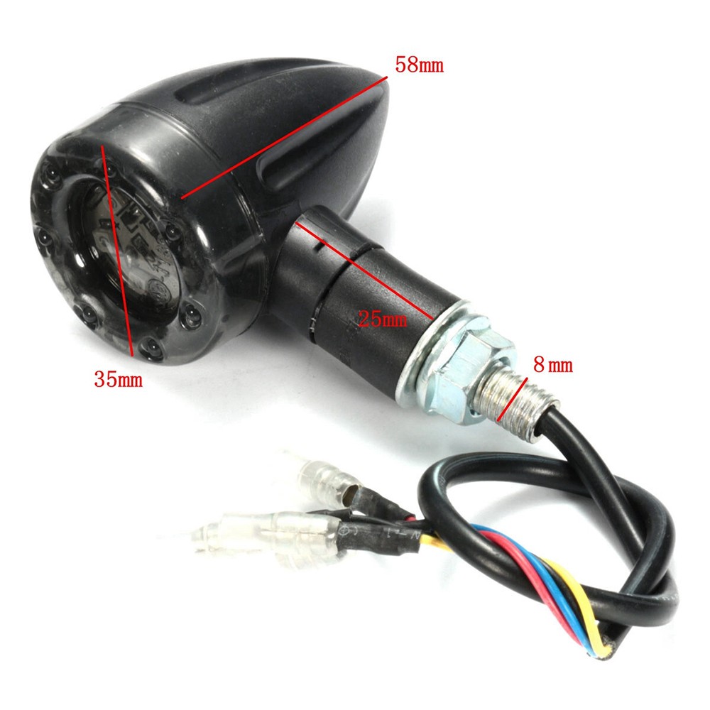 4X Turn Signal Lights FOR Honda Shadow VLX 600 Shadow ACE/ Aero/ Spirit 750 1100