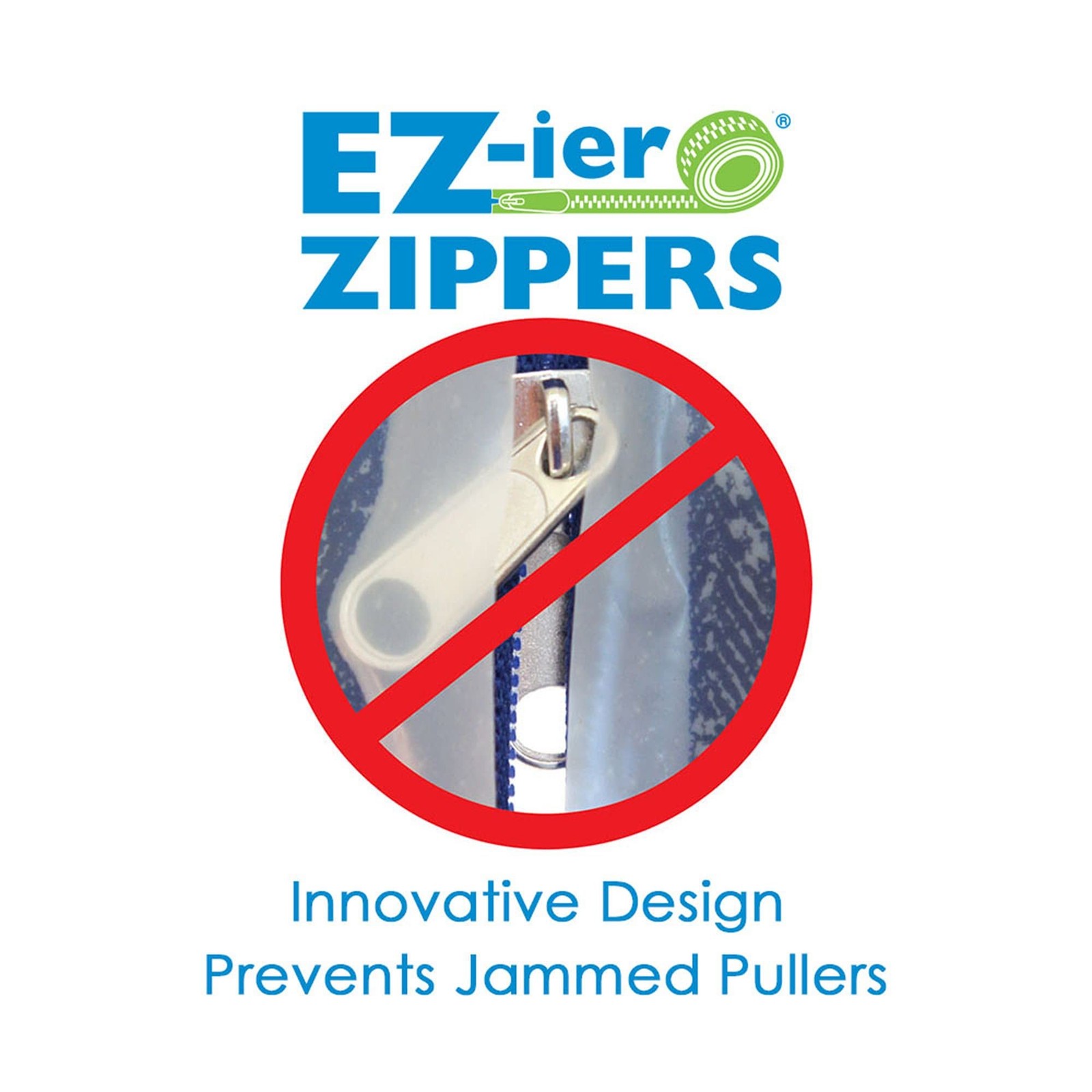 EZ-ier Products Heavy Duty Adhesive Zippers (2 Pack), Commercial Grade, 3" x ...