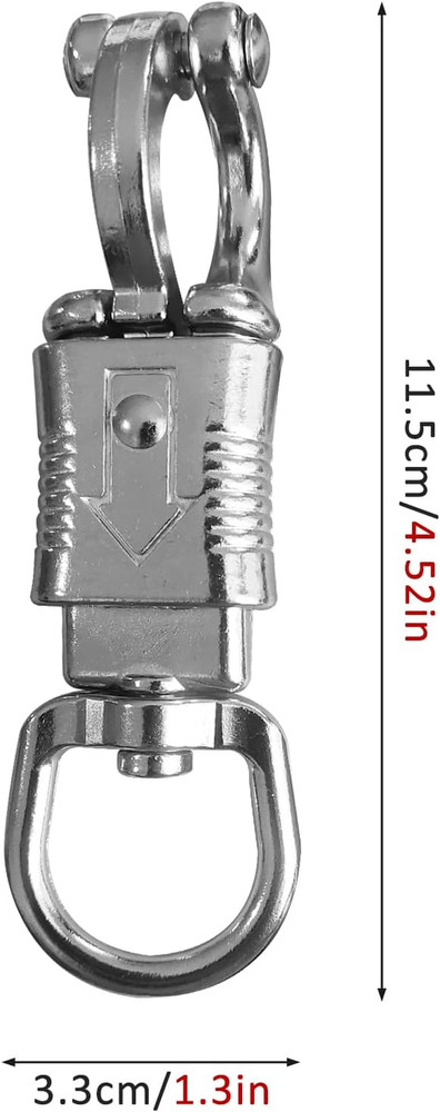 Ackron Panic Snap，Quick Release U-Type Snap Quick Release Clip Suitable for Lead