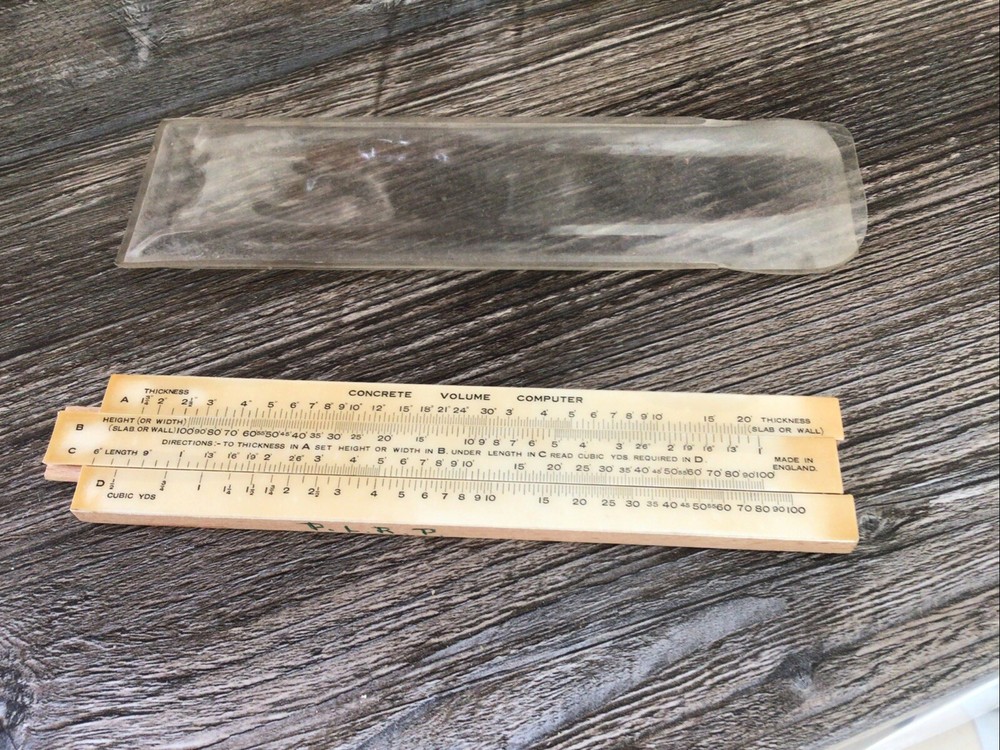 Vintage Concrete Volume Computer