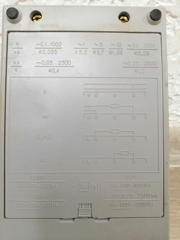 Soviet multimeter Device Old analogue multimeter Tester USSR Soviet С 4342-m1