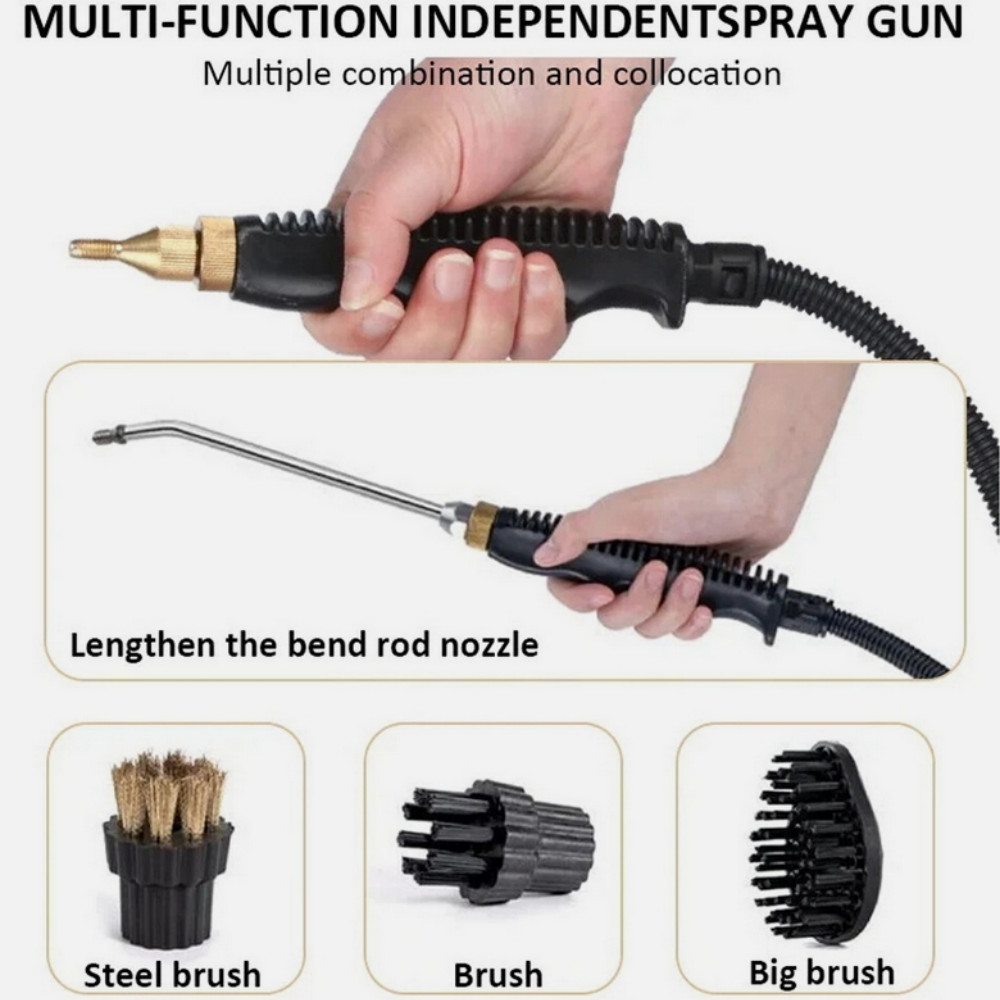 Handheld Car 3500W Detailing Cleaning Machine High Temp Steam Cleaner Household