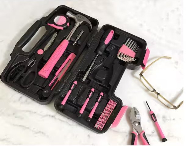 General Tool Set in Pink (39-Piece)