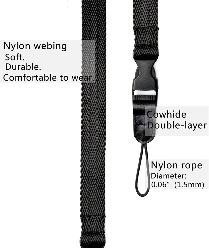 Camera Neck Strap/Thin Washable Soft Strap or Binoculars Strap,39...