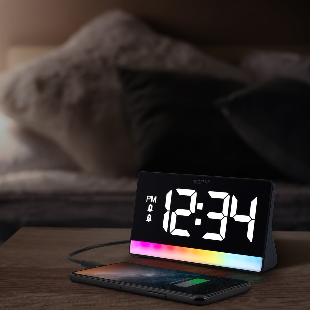 Digital Color Changing Deep Sleep Alarm Clock