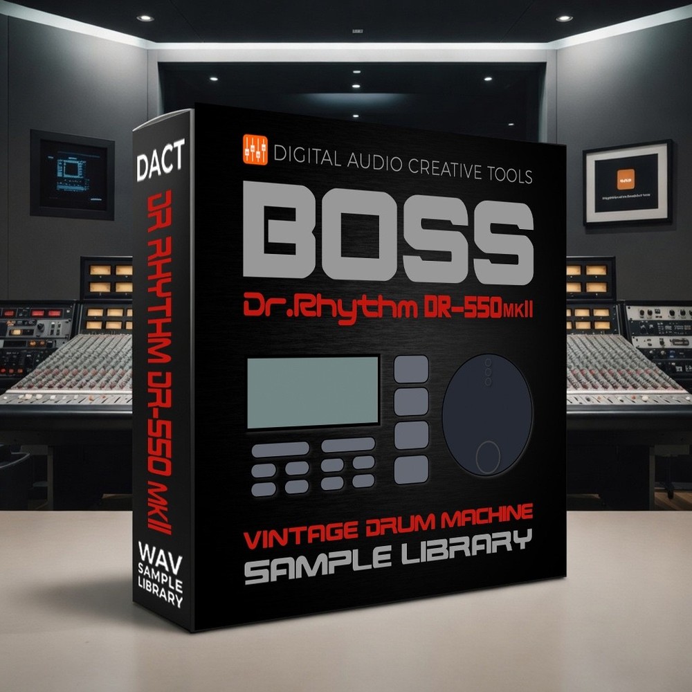 Boss DR-550 MkII Drum Machine Sample Library