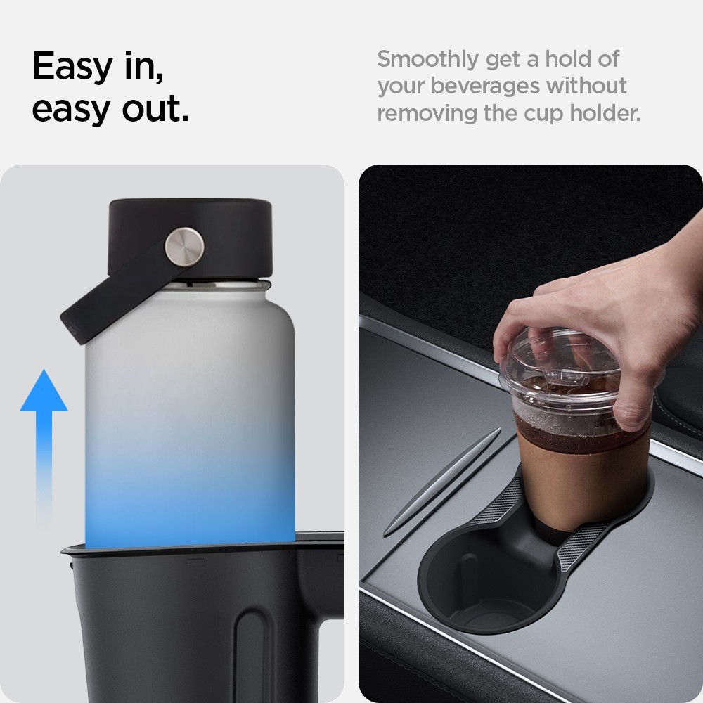For Tesla Model 3 / Y | Spigen Center Console Cup Holder Insert TO211
