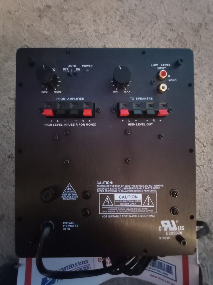 SA70 Daytona Subwoofer Amplifier