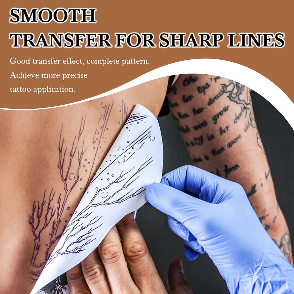 Tattoo Stencil Transfer Gel Solution, Gel, Black