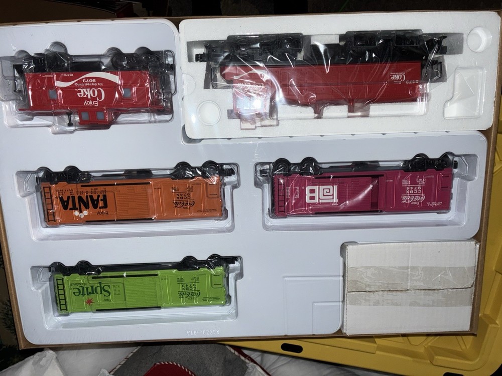 Lionel /k Line Coke Cola Train Nostalgic Set