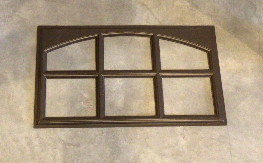 4 Amarr Cascade Replacement Panels for Amarr Short Panel Garage Doors Dark Brown