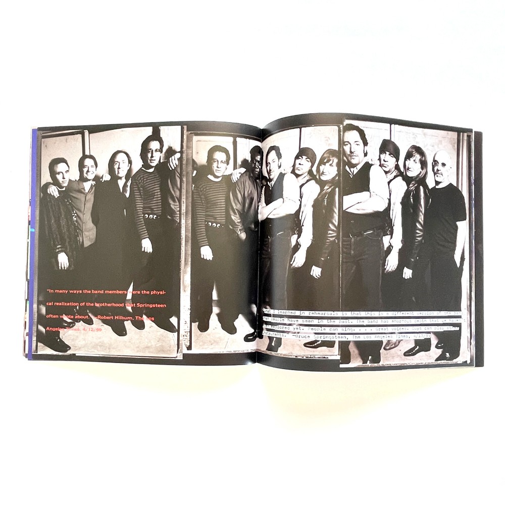 1999 Bruce Springsteen & The E Street Band Concert Tour Program • Programme Book