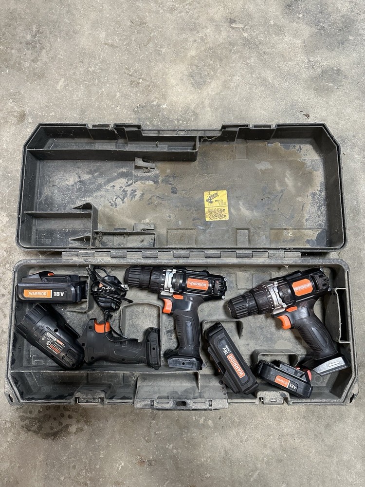 Warrior Power Tools W/ Dewalt Case