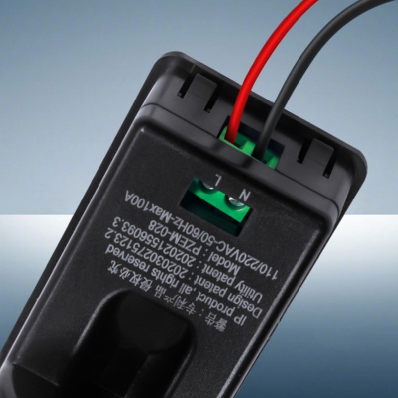 Digital Ammeter Voltmeter Monitors Battery Voltage Current Meter for Car Battery