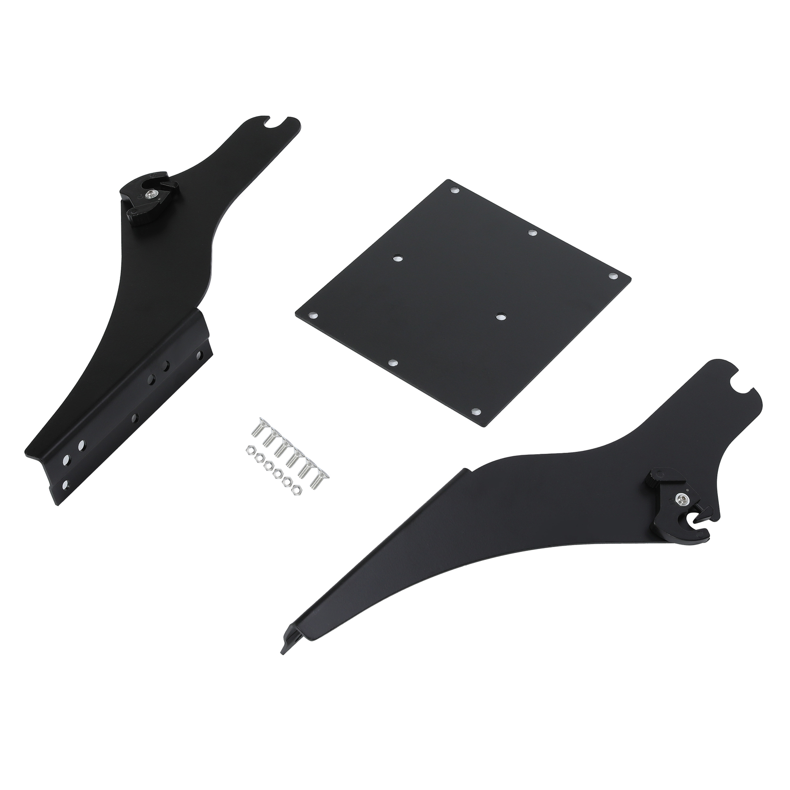 Two Up Tour Pack Pak Trunk Mount Bracket Rack for Harley Electra Glide Road King