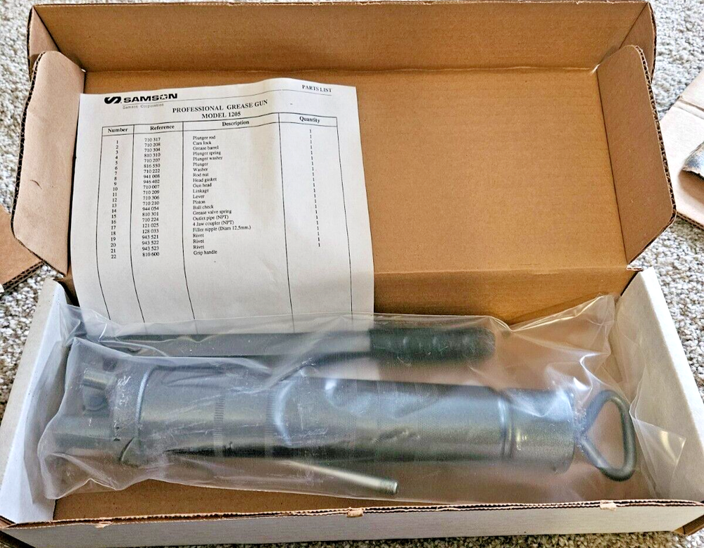 Samson Professional Grease Gun Model 1205