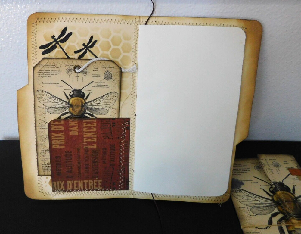 Junk Journal Add On File Envelope Tags Journal Card Set A