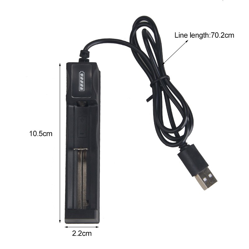 Super Bright LED Flashlight Air Light Rechargeable Torch Offset 20mm Rail