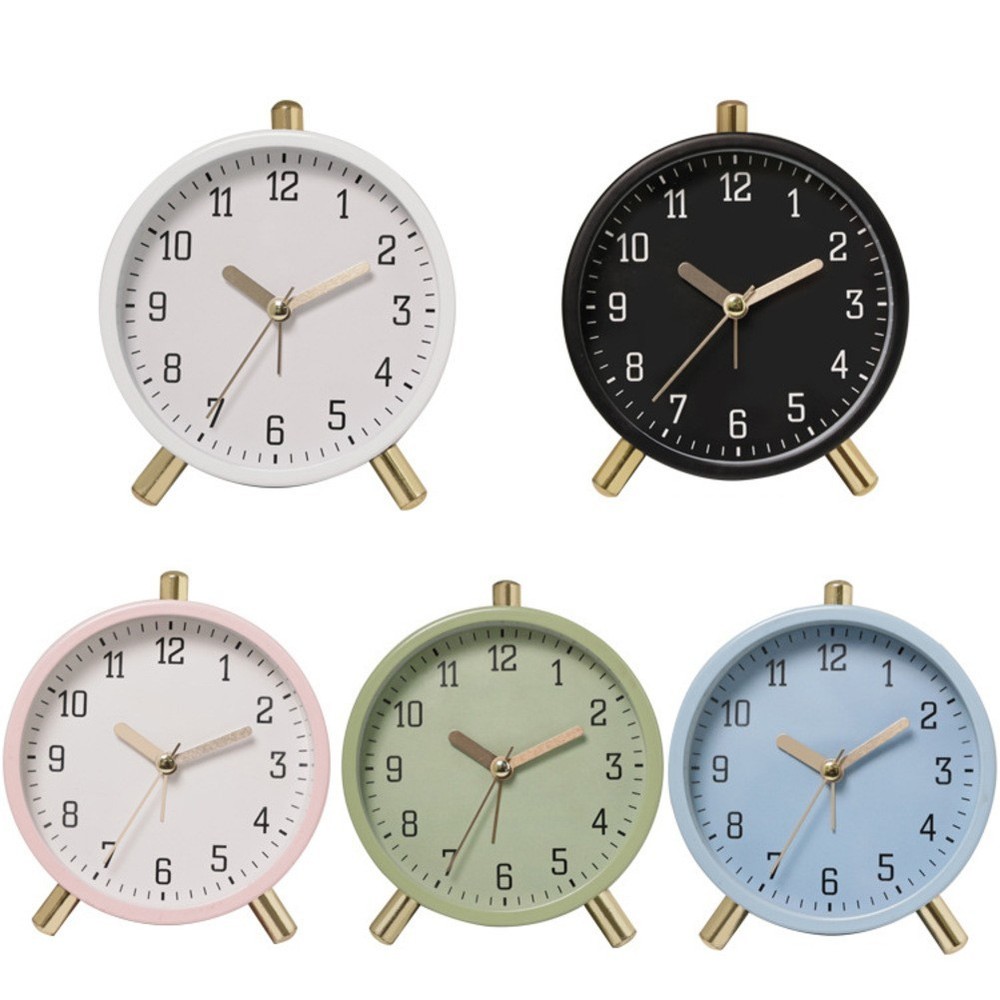Compact Children's Alarm Clock with Clear Display and Silent Operation