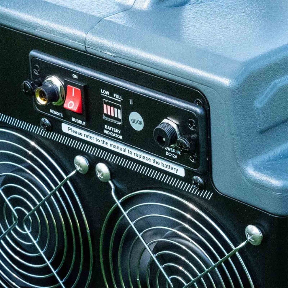 Eliminator Lighting BUBBLETRON EXL GO Powered Portable Bubble Machine