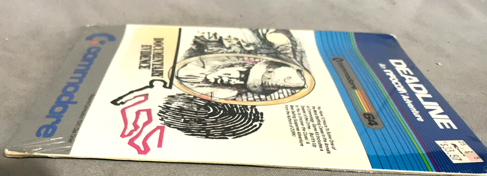 InfoCom Deadline - Text Adventure Game version C64 Commodore published 1983 NIB