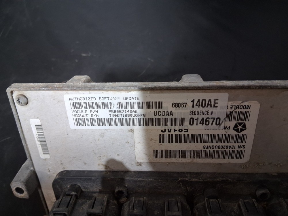 DODGE 1500 PICKUP Engine Brain Box Electronic Control Module; 5.7L 11