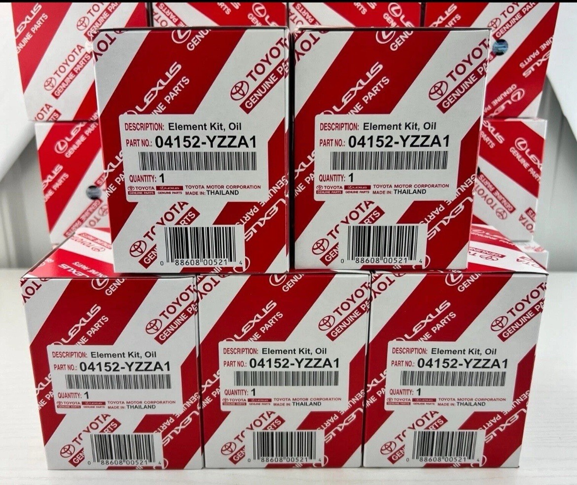 5 PACK TOYOTA LEXUS SCION OEM ENGINE OIL FILTER 04152-YZZA1 Same Day Shipping