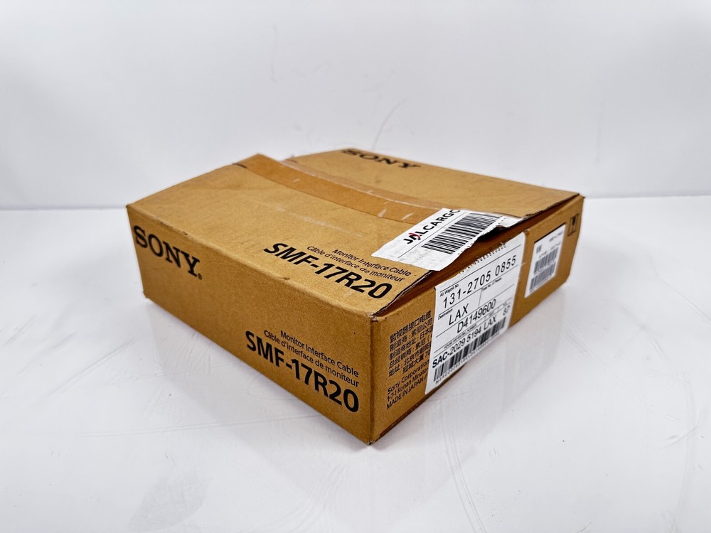 SMF-17R20 Ethernet & DC Power Interface Cable BKM-17R & BVM-E251/E171 Series