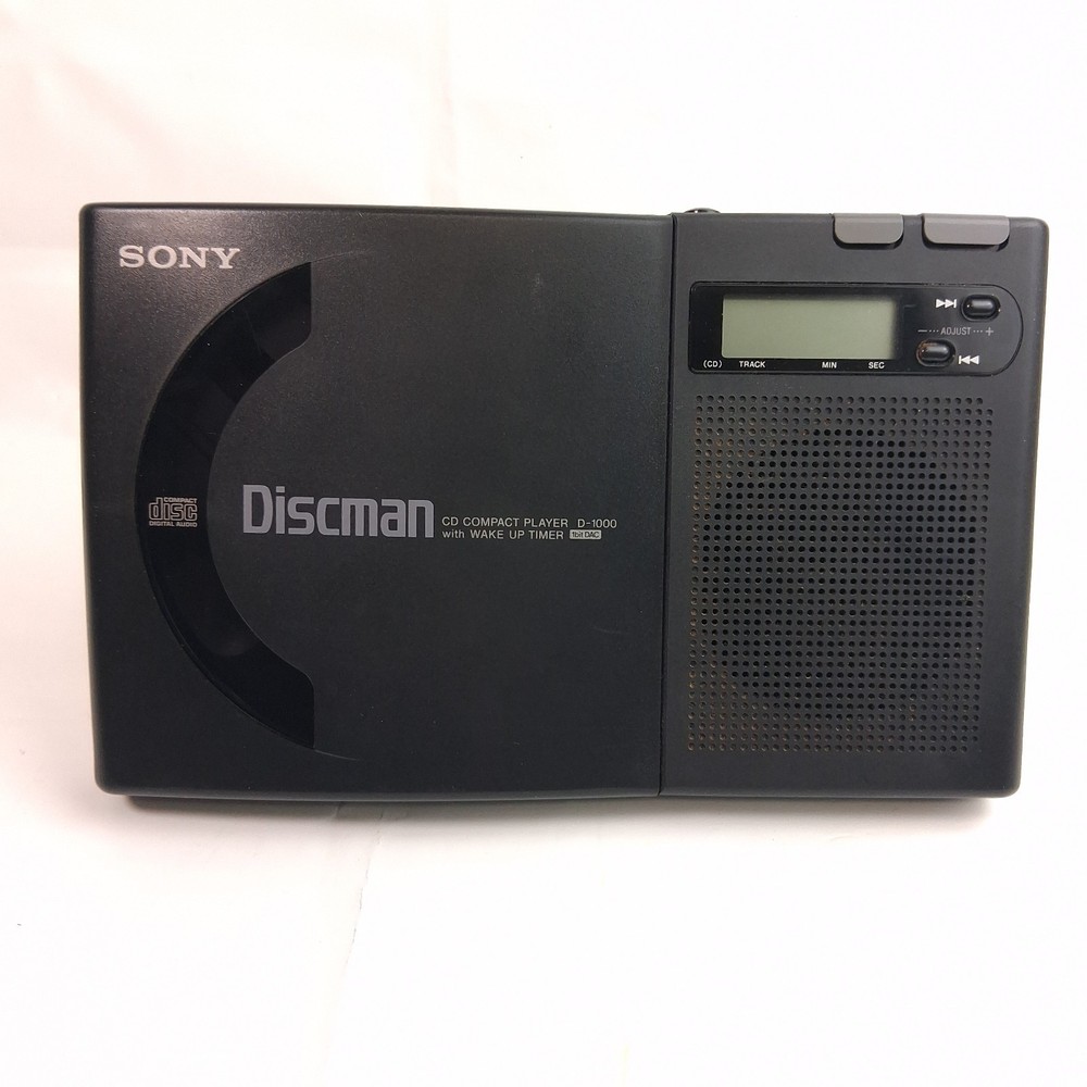 Sony Discman D-1000 CD Compact Player Tested Works