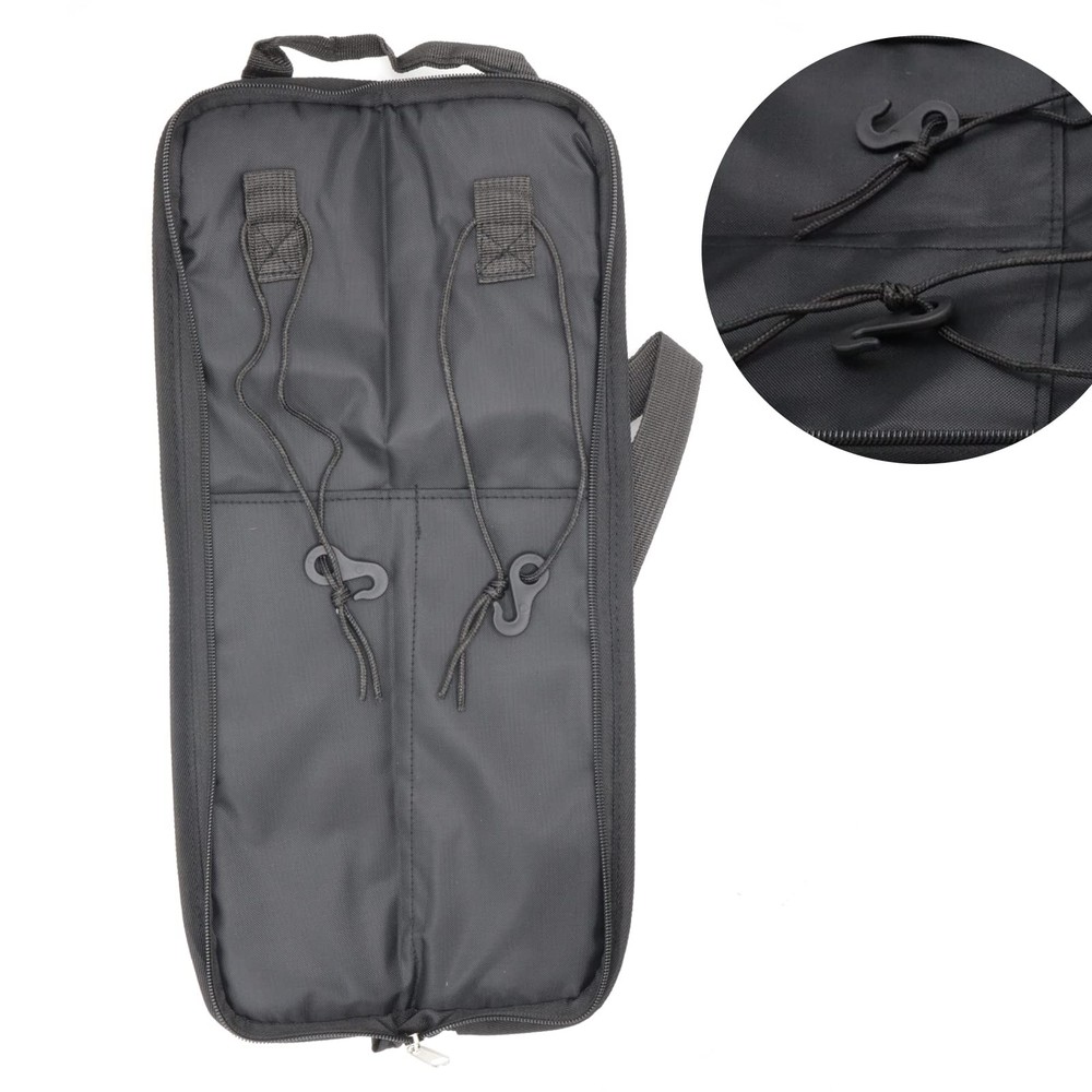 Blue Universal Drumstick Bag Case Holder For Mallets Hanging Loop Accessory