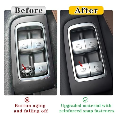 Master Power Window Rear Passengers Side Switch Button Compatible with NO.5