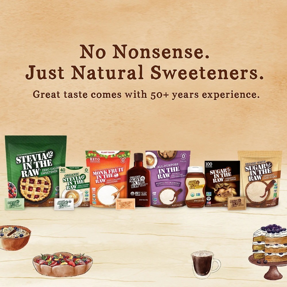Zero Calorie Sweetener Sugar Substitute 2 Pack 16 oz