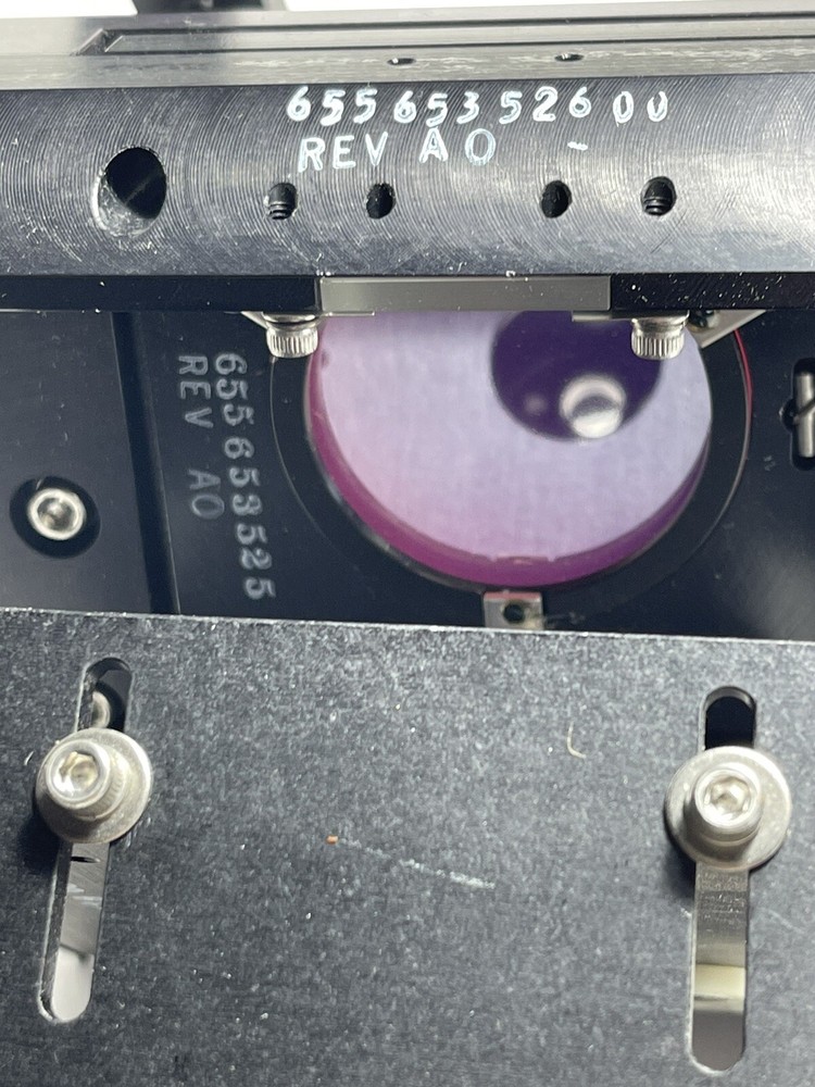 KLA Instruments Adjustable Microscope Base Laser Plate 655 653 526 525 529
