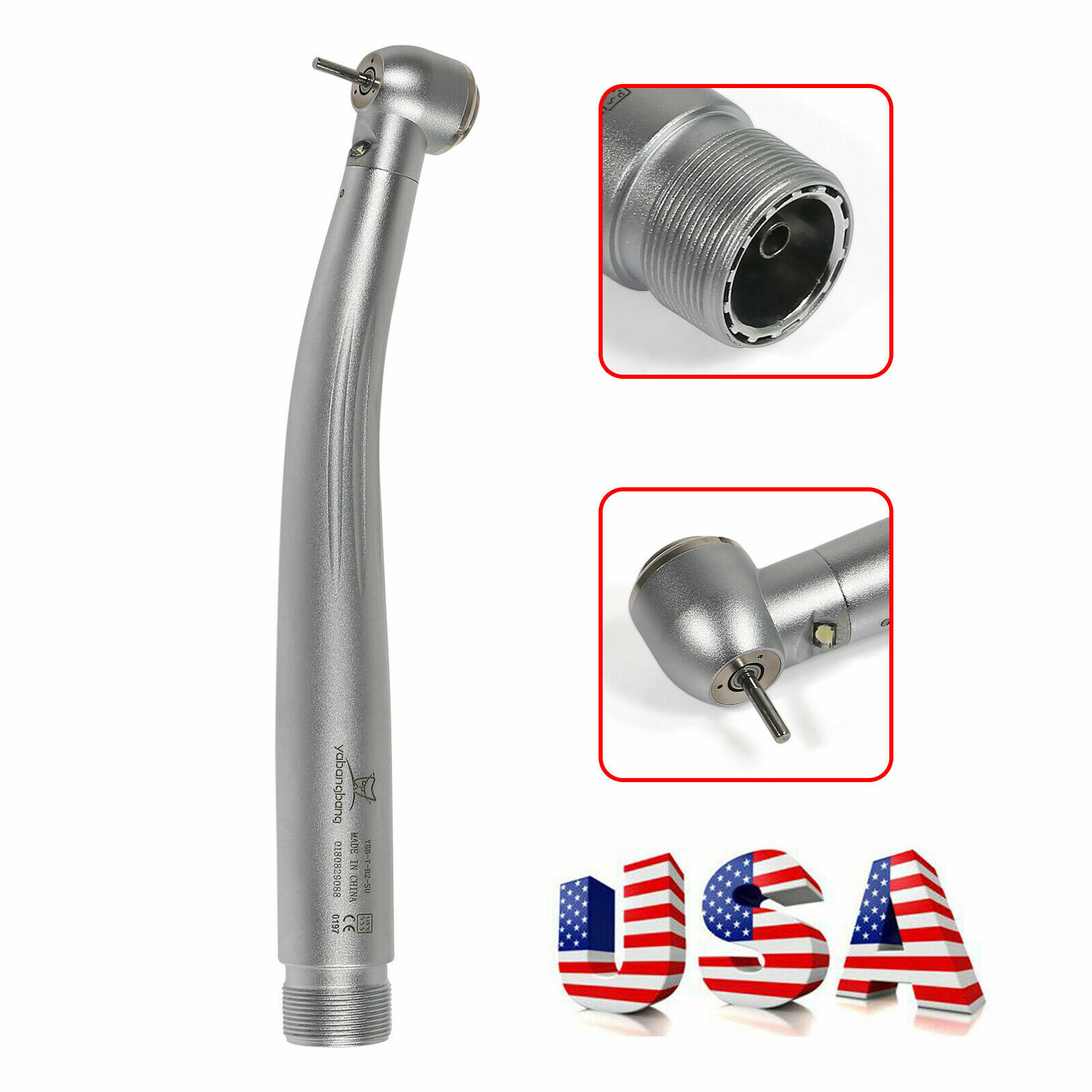 1-10 Yabangbang Dental LED E-generator / High Speed Handpiece 4/2 Hole NSK Style