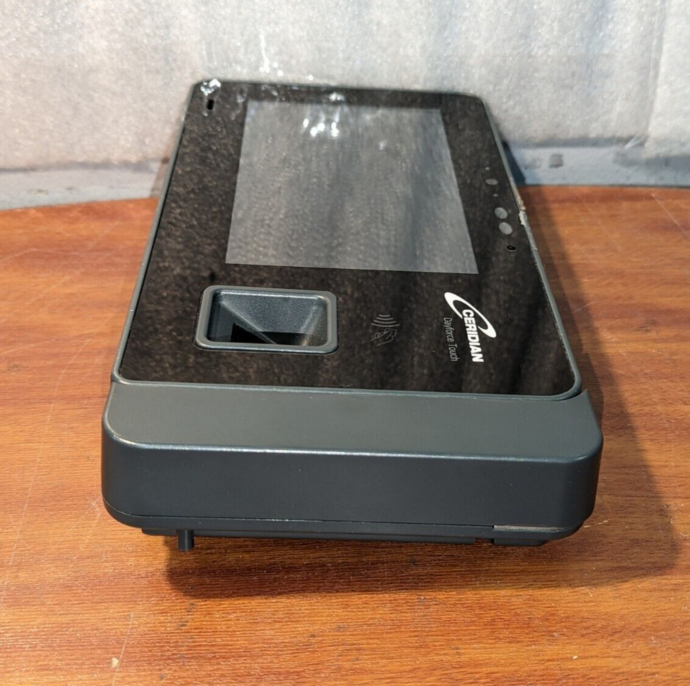 CERIDIAN DFTOUCH DAYFORCE TOUCH TIME CLOCK, "Check Desc"