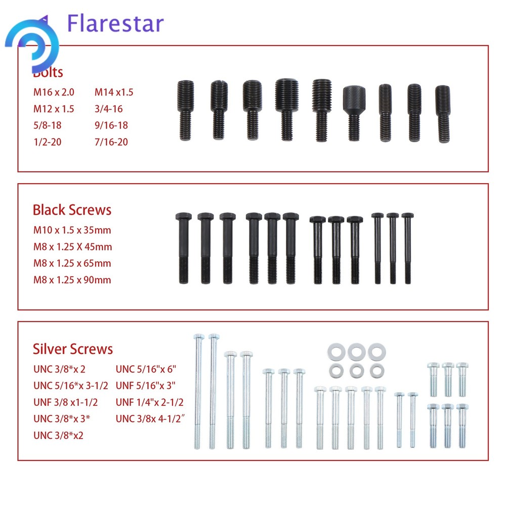 New Harmonic Balancer Puller Removal & Install Tool Flywheel Crankshaft Kit