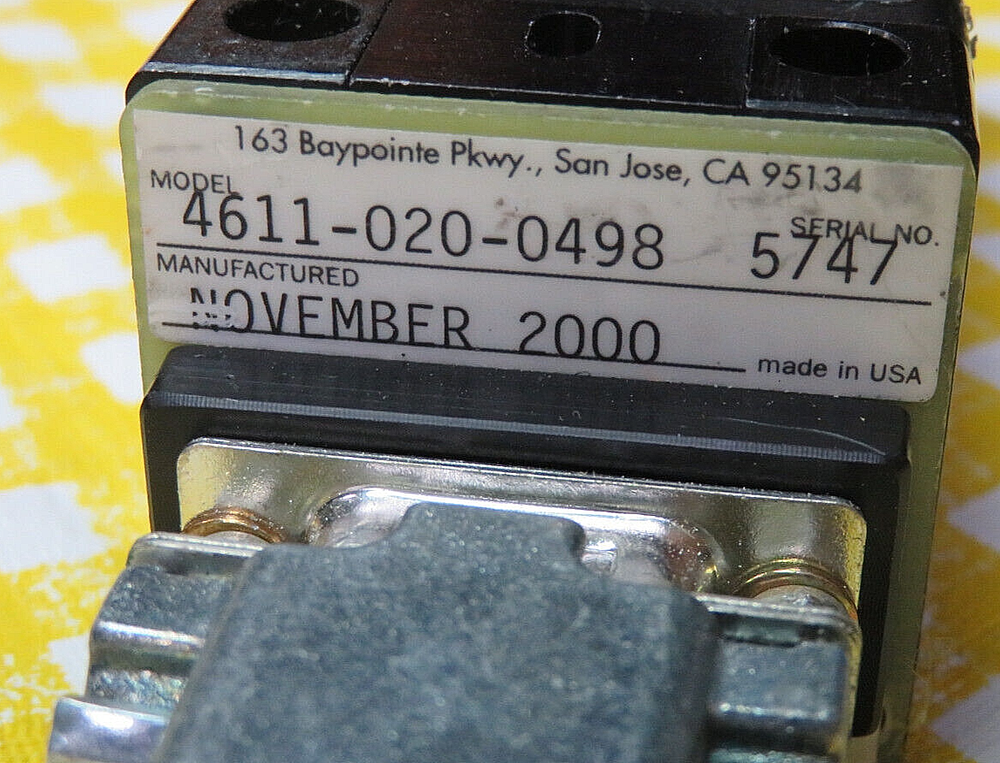 JDS Uniphase uGreen 4611-20 DPSS Laser Head with Controller but DAMAGED - READ