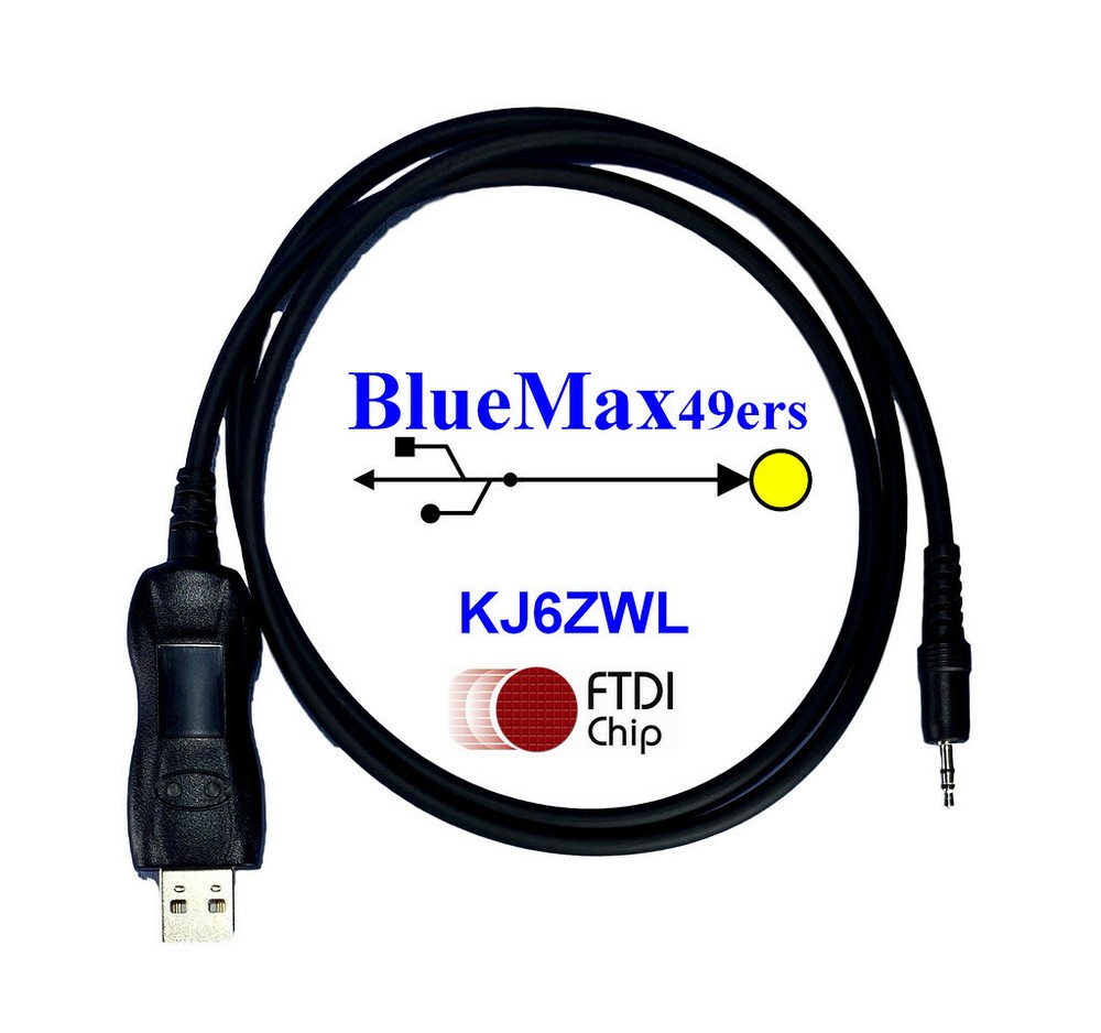 Yaesu FT-65R FT-65E Programming Software & FTDI USB Cable SCU-35 + Support