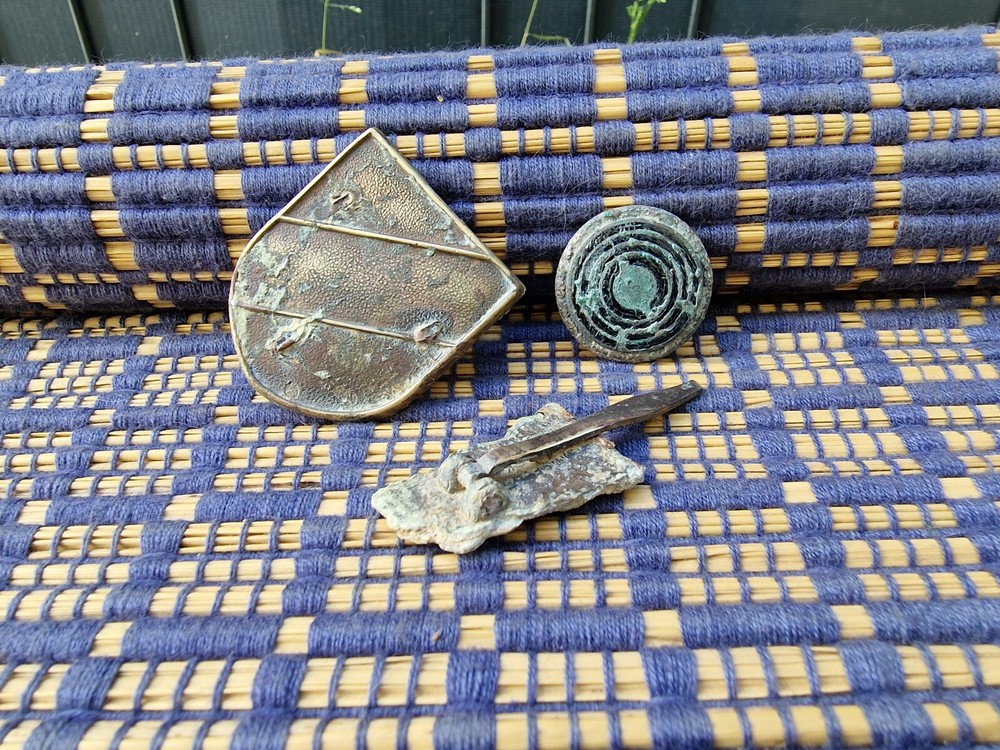 WW2 Original German Badges Front Item Relic.