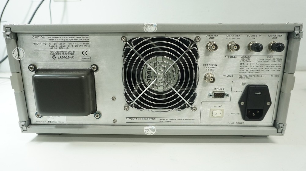 Hewlett Packard 89441A - RF Section - Option AY8