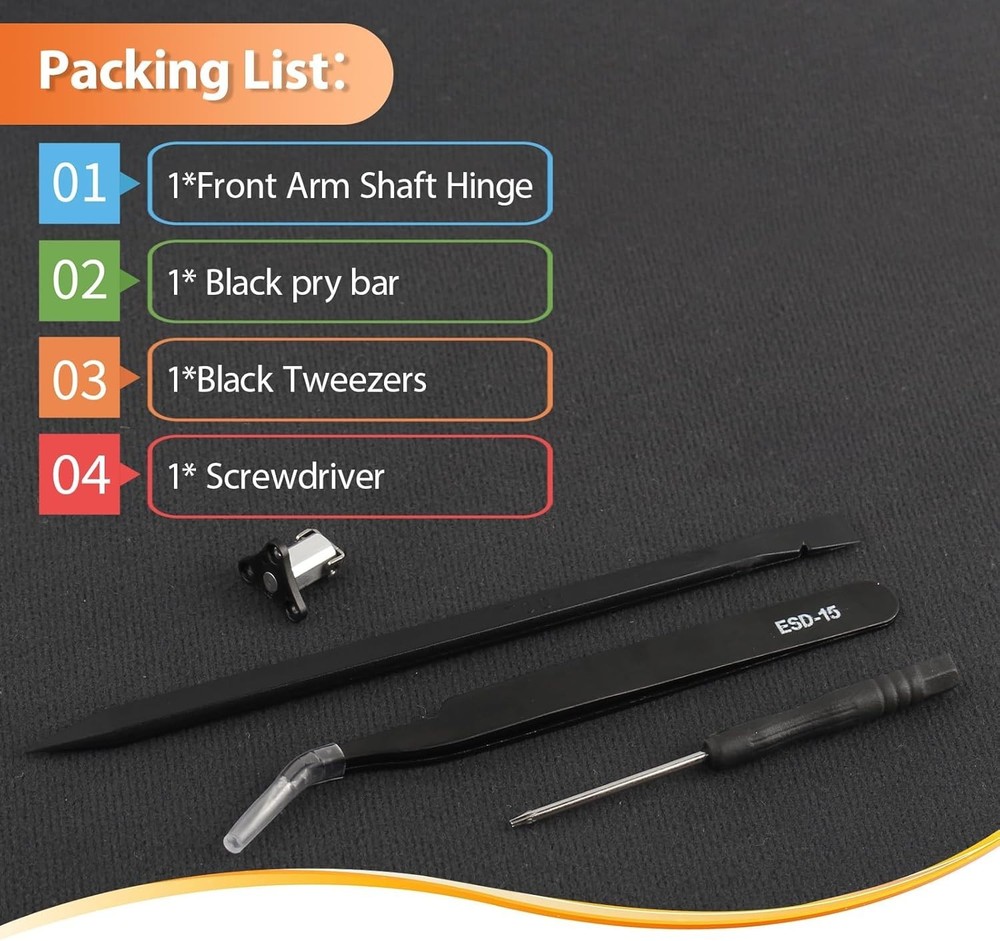 Restore Your DJI Mini 4 Pro: Front Arm Axis Replacement with Installation Tools