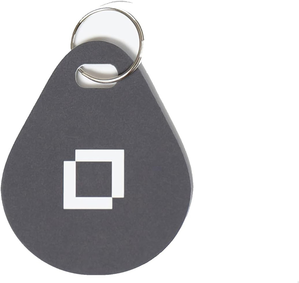 Key Fobs (4-Pack) - NFC Enabled - Compatible with  Lock+ Smart Locks (Grey)