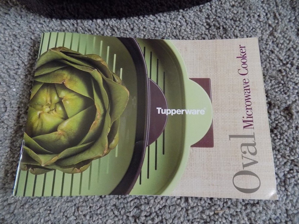 Tupperware Made in USA 5 Piece Microwave Stackable 2 Tier Steamer 4145A